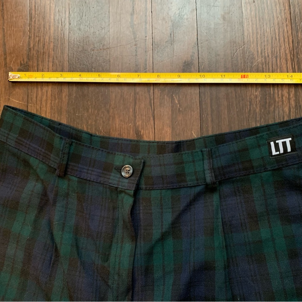 LTT Dark Plaid Trousers